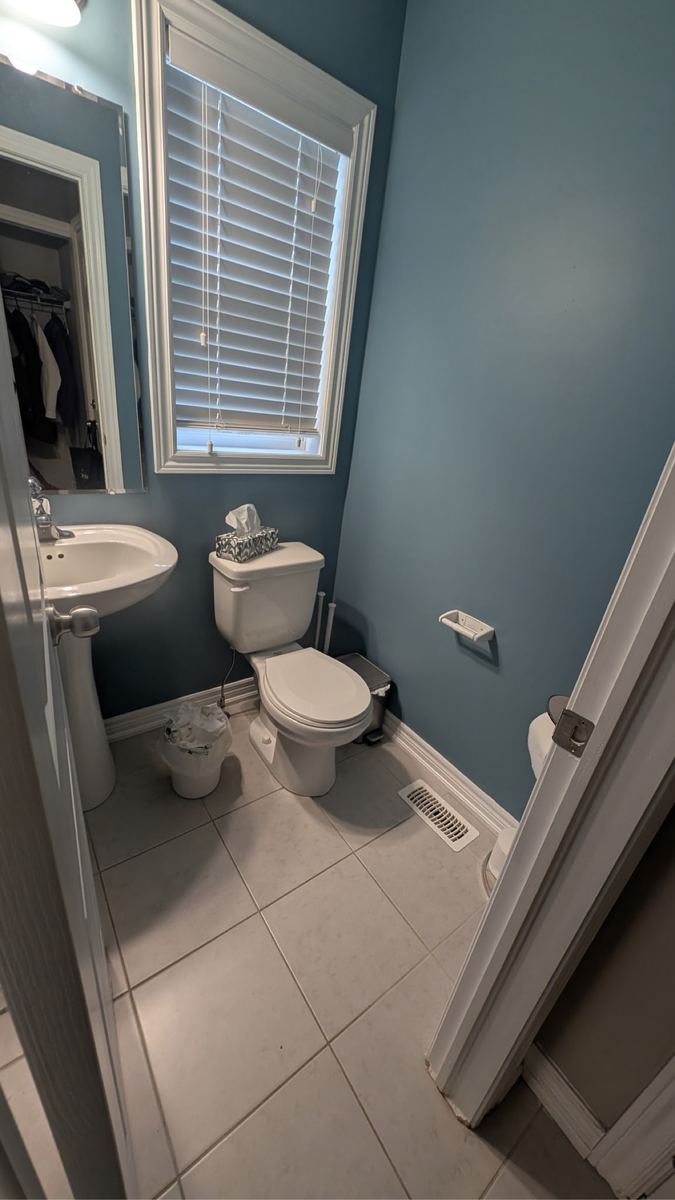 Bathroom after deep clean