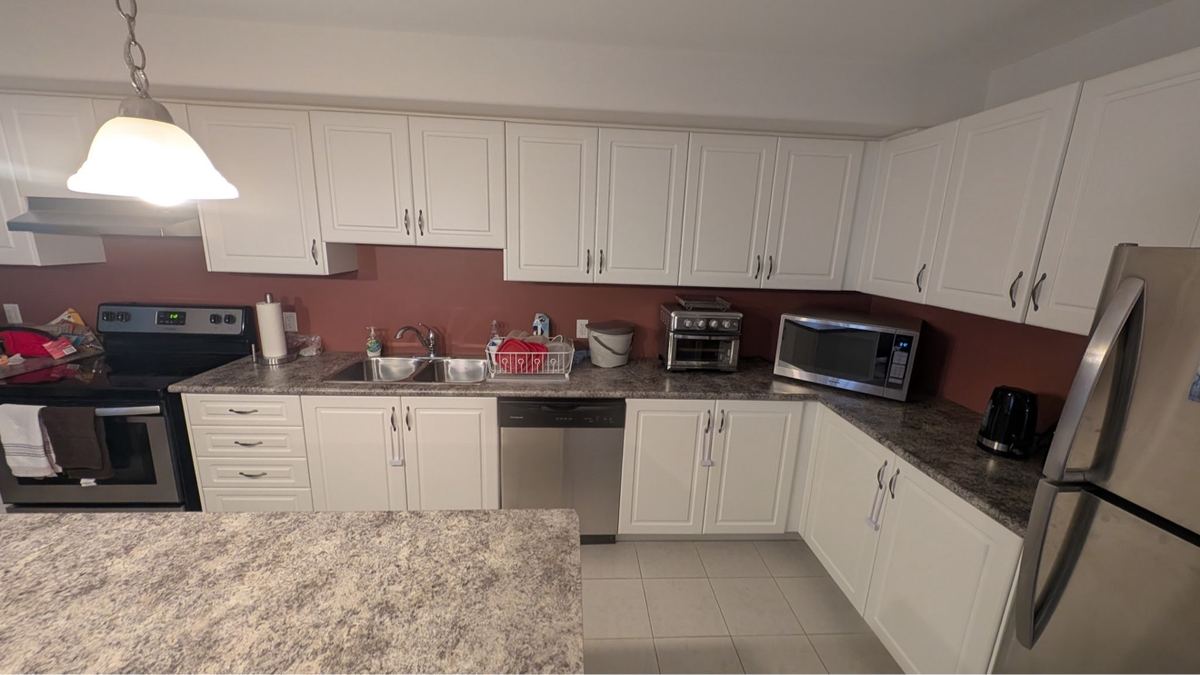 Kitchen after cleaning